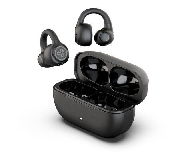 Auriculares inalámbricos con estuche de carga jlab ieuebflexrblk124 negro