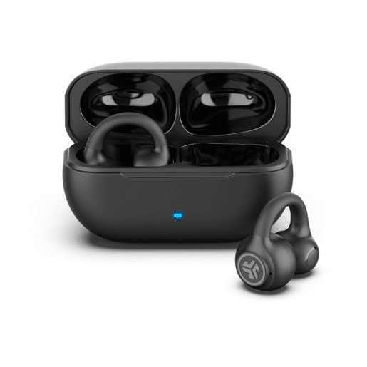 Auriculares Sem Fios com Estojo de Carregamento JLab IEUEBFLEXRBLK124 Preto