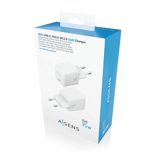 Carregador de Parede Aisens ASCH-35W1P016-W Branco 35 W (1 Unidade)