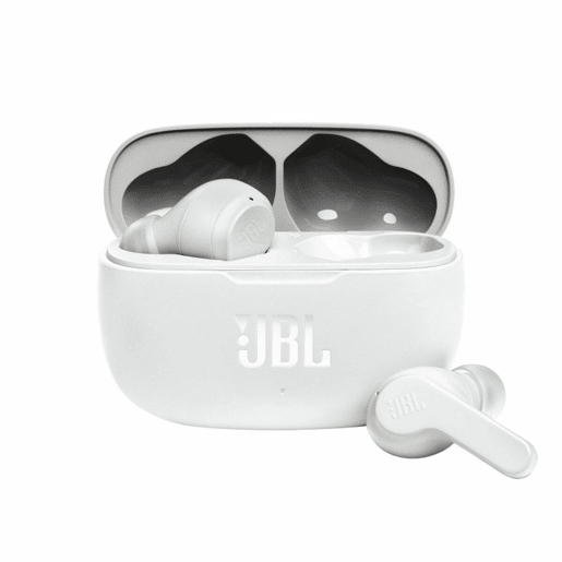 Auriculares Bluetooth com microfone JBL JBLW200TWSWHT Branco