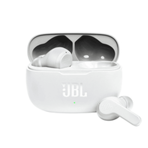 Auriculares Bluetooth com microfone JBL JBLW200TWSWHT Branco