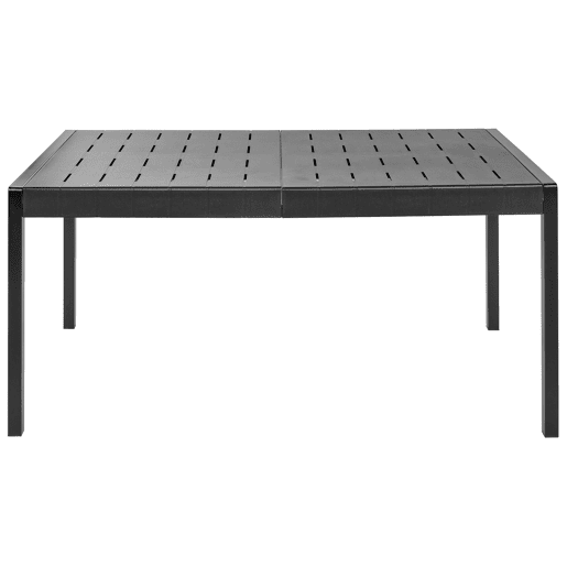 Mesa de refeição de jardim BARTICA 154 cm 84 cm Preto