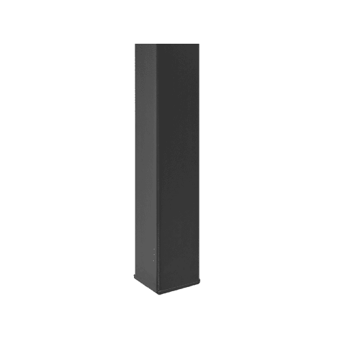 Mesa de refeição de jardim BARTICA 154 cm 84 cm Preto
