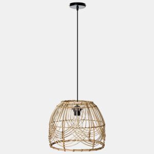 Candeeiro suspenso POSTRERO Rattan Natural
