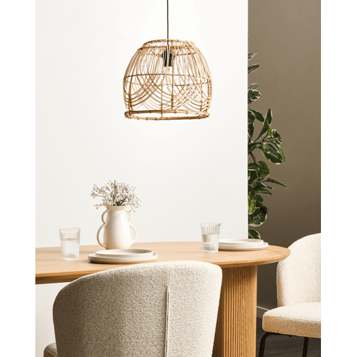 Candeeiro suspenso POSTRERO Rattan Natural Candeeiro suspenso POSTRERO Rattan Natural