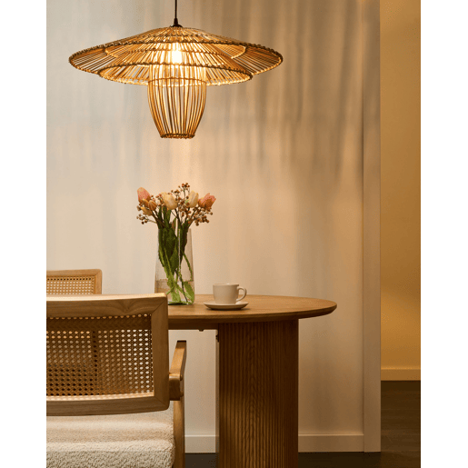 Candeeiro suspenso BOTIJAS Rattan Natural Candeeiro suspenso BOTIJAS Rattan Natural