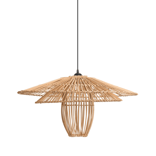 Candeeiro suspenso BOTIJAS Rattan Natural Candeeiro suspenso BOTIJAS Rattan Natural