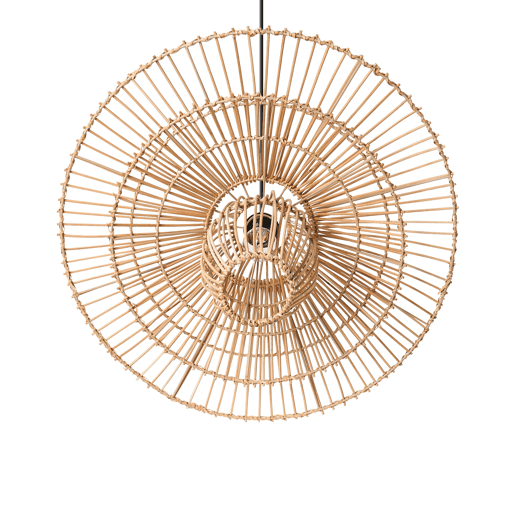 Candeeiro suspenso BOTIJAS Rattan Natural Candeeiro suspenso BOTIJAS Rattan Natural