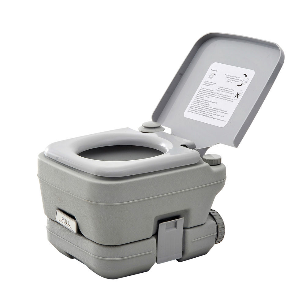 Inodoro Portátil PE HOMCOM, hogar - baño