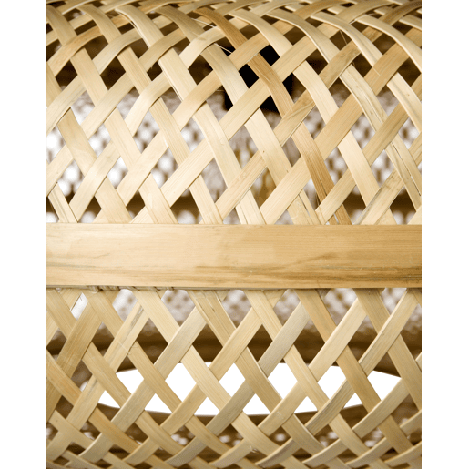 Candeeiro suspenso LAJAS Madeira de bambu Natural Candeeiro suspenso LAJAS Madeira de bambu Natural