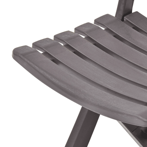 vidaXL Cadeiras de jardim dobráveis 2 pcs plástico moca