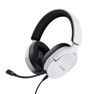 Auriculares com microfone para Vídeojogos Trust GXT 490 Branco