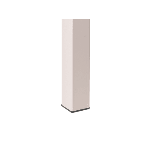 Mesa de refeição de jardim BARTICA 154 cm 84 cm Creme