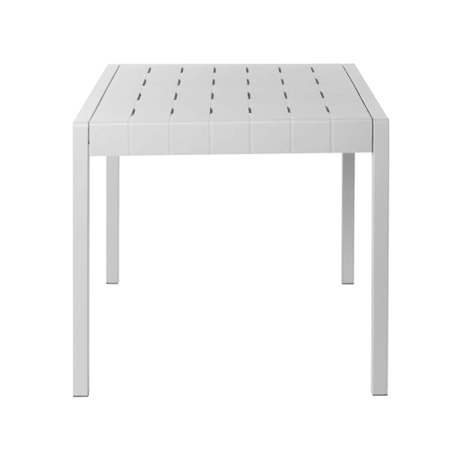 Mesa de refeição de jardim BARTICA 81 cm 84 cm Cinzento