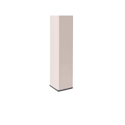 Mesa de refeição de jardim BARTICA 81 cm 84 cm Creme