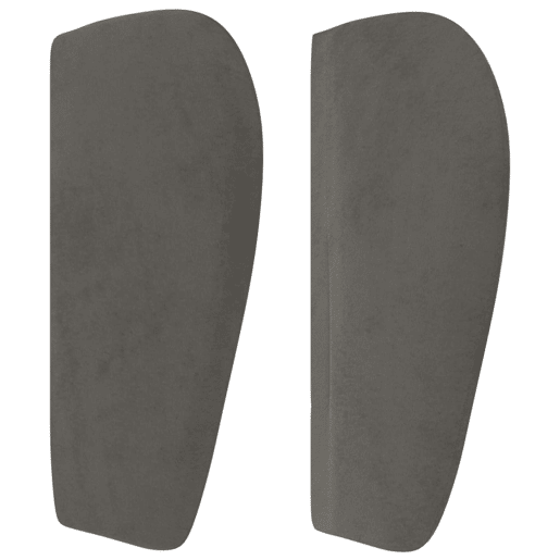 vidaXL Cabeceira de cama c abas veludo 93x23x7888 cm cinzento-escuro vidaXL Cabeceira de cama c abas veludo 93x23x7888 cm cinzento-escuro