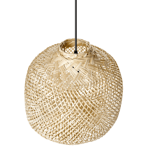 Candeeiro suspenso GURABO Madeira de bambu Natural
