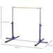Barra de Gimnasia Acero HOMCOM, deportes y ocio - musculación Barra de Gimnasia Acero HOMCOM, deportes y ocio - musculación Morado