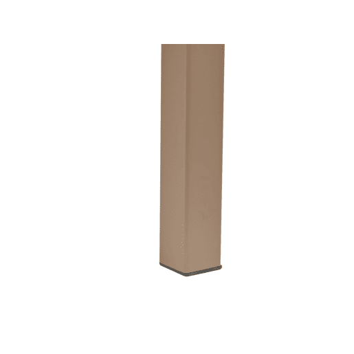 Mesa de refeição de jardim BARTICA 154 cm 84 cm Castanho