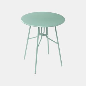 Mesa bistrô TALTAL 64 cm 64 cm Metal Verde claro