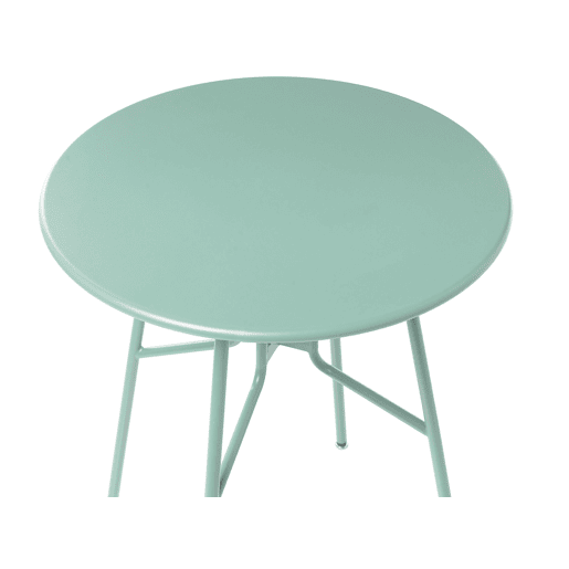 Mesa bistrô TALTAL 64 cm 64 cm Metal Verde claro