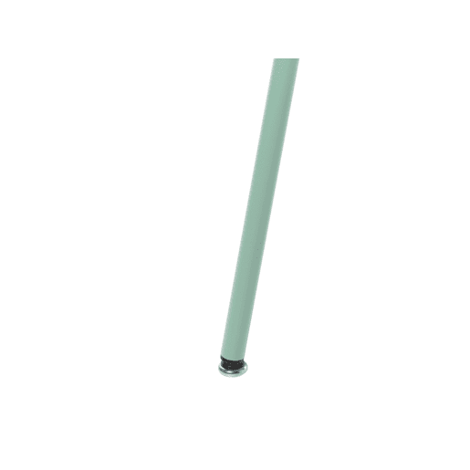 Mesa bistrô TALTAL 64 cm 64 cm Metal Verde claro
