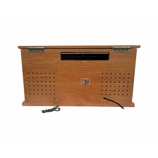 Jukebox Sunstech PXRC52CDWD Castanho Madeira