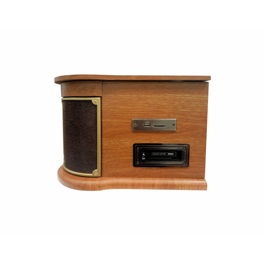 Jukebox Sunstech PXRC52CDWD Castanho Madeira