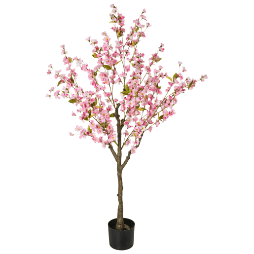 Planta artificial CHERRY TREE 152 cm Rosa