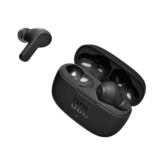 Auriculares JBL JBLW200TWSBLK Preto Sem Fios