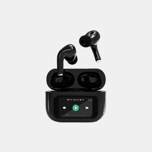 Auriculares GEMBIRD TWS-LCD-ANC-01-BK Preto