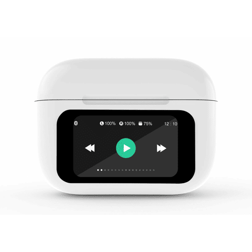 Auriculares GEMBIRD TWS-LCD-ANC-01-W Branco