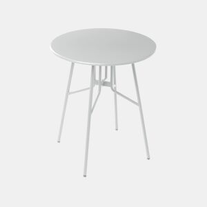 Mesa bistrô TALTAL 64 cm 64 cm Metal Cinzento