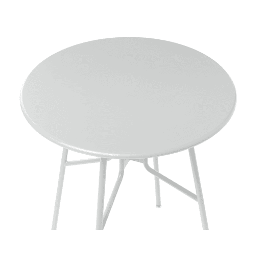Mesa bistrô TALTAL 64 cm 64 cm Metal Cinzento