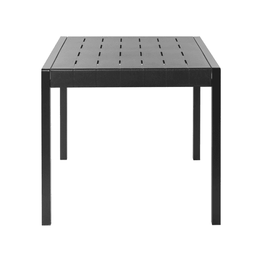 Mesa de refeição de jardim BARTICA 81 cm 84 cm Preto