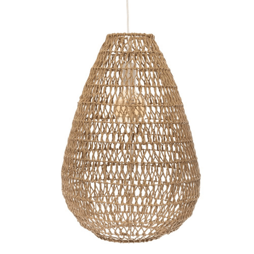 Candeeiro de teto Atmosphera Tressé Areia 55 x 37,5 cm Candeeiro de teto Atmosphera Tressé Areia 55 x 37,5 cm