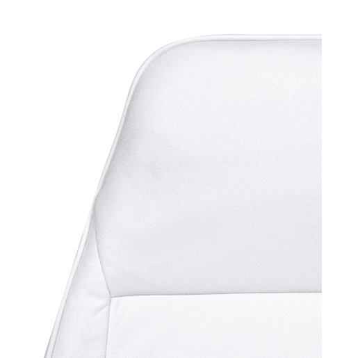 Cadeira de escritório REBEL Tecido Branco creme