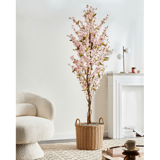 Planta artificial SAKURA 185 cm Rosa