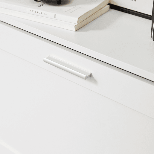 SoBuy Sapateira com 2 abas, organizador de sapatos para armário de entrada, 60 x 25 x 80 cm, branco FSR137-W