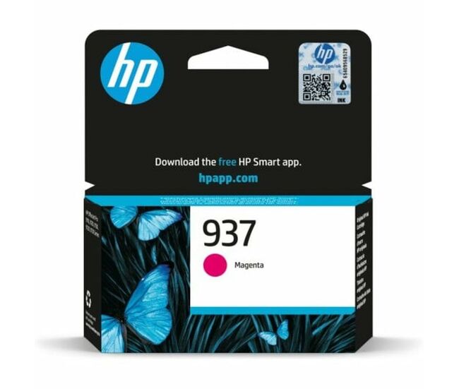 Cartucho de tinta original hp 937 magenta