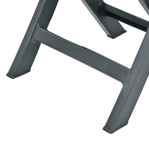 vidaXL Cadeiras de jardim dobráveis 2 pcs plástico verde