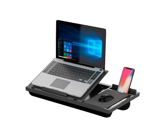 Soporte para portátil q-connect kf14471 plástico