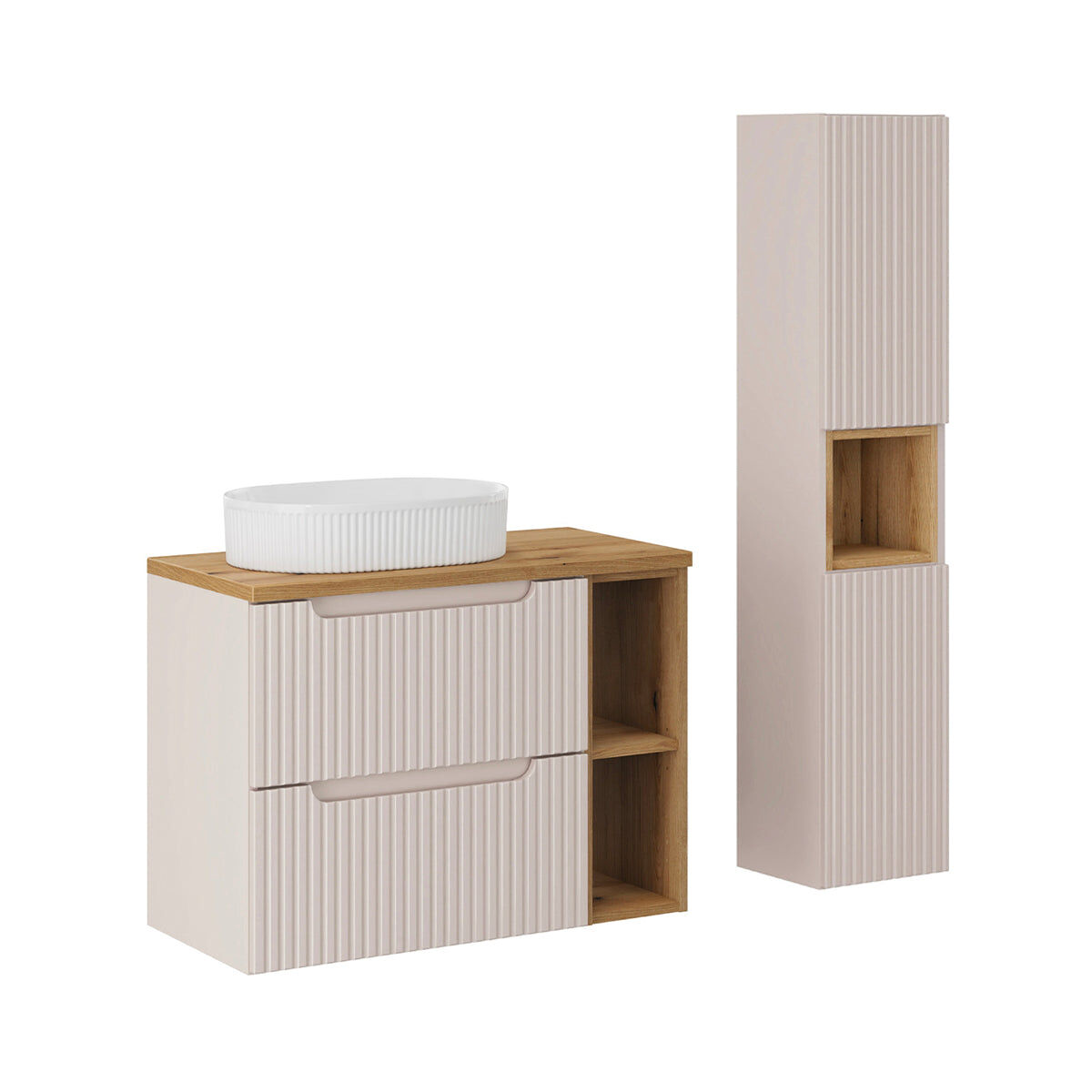Mueble lavabo Riva 80 Madera