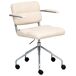 Beliani Silla de oficina CANDOR Beliani Silla de oficina CANDOR Crema