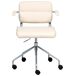 Beliani Silla de oficina CANDOR Beliani Silla de oficina CANDOR Crema