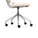 Beliani Silla de oficina CANDOR Beliani Silla de oficina CANDOR Crema