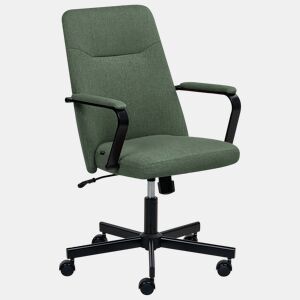 Cadeira de escritório CAROGA Tecido Verde escuro