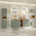 Conjunto mueble lavabo, columna y 3 armarios de pared Jade Conjunto mueble lavabo, columna y 3 armarios de pared Jade Madera