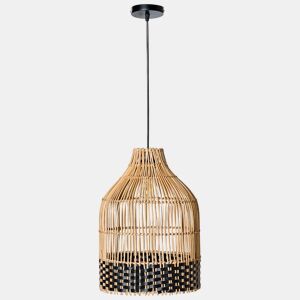 Candeeiro suspenso GILO Rattan Natural