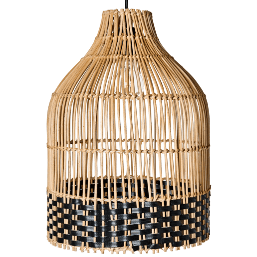 Candeeiro suspenso GILO Rattan Natural Candeeiro suspenso GILO Rattan Natural